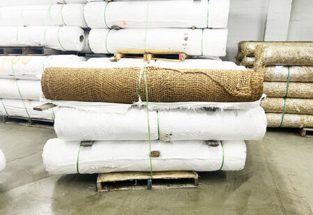 BIO DEGRADABLE Jute Matting by NESW In Stock